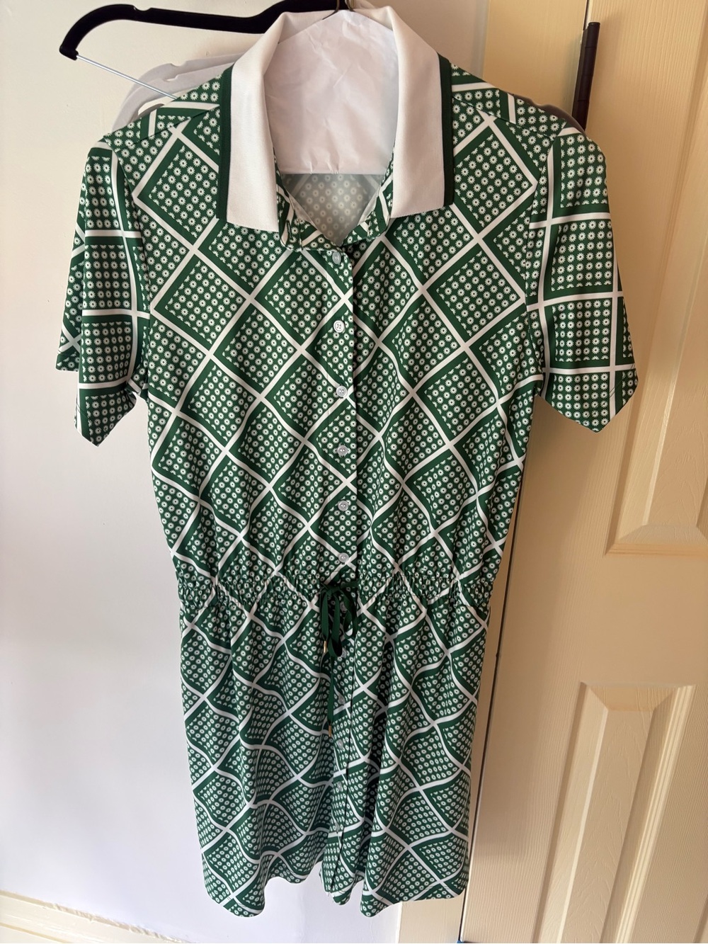 Tuckernuck sport floral geometric polo dress